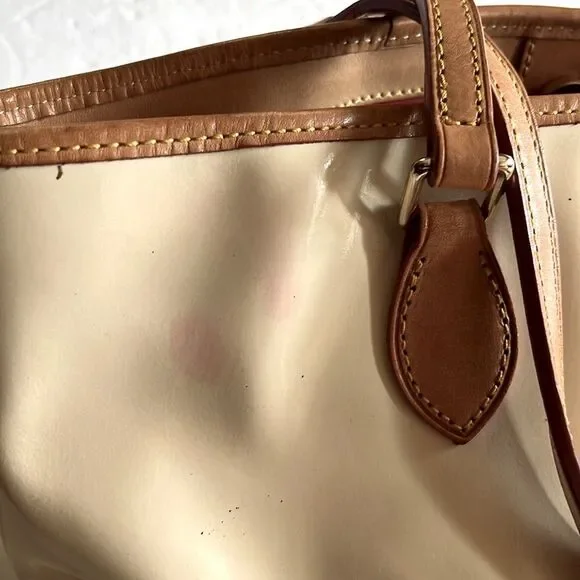 Dooney & Bourke Beige/Navy shoulder bag - Picture 16 of 16